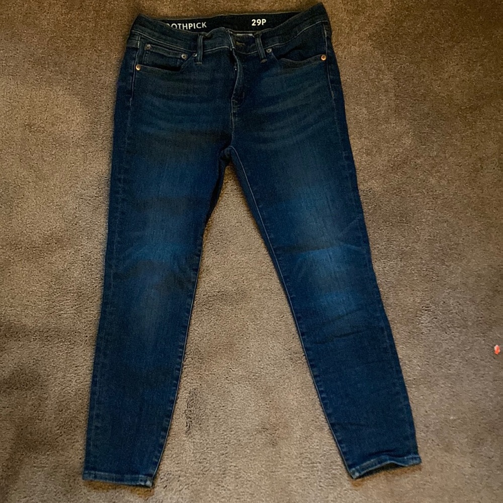 J crew toothpick jean 29P